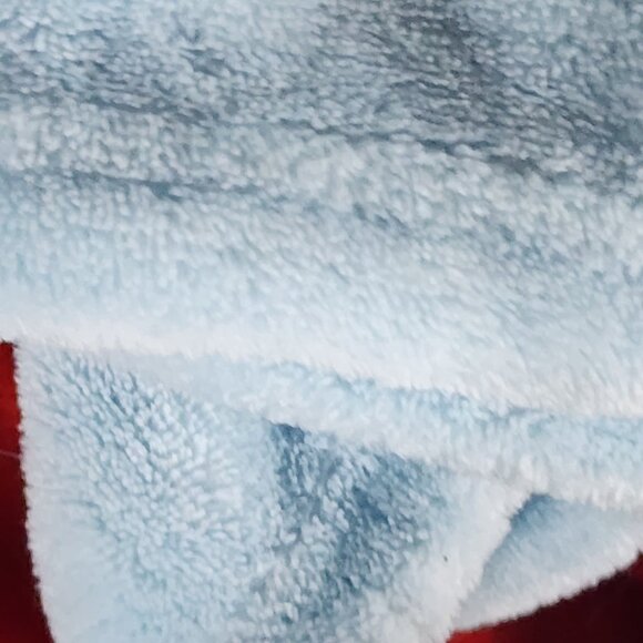 BabyCo LLC Angel Dear Blue Napping Polyester 15"x15" Elephant Baby Blanket - Picture 14 of 16